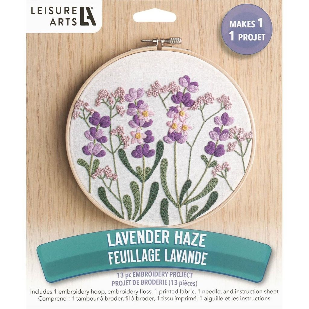 Lavender Haze Embroidery Kit – Style Maker Fabrics