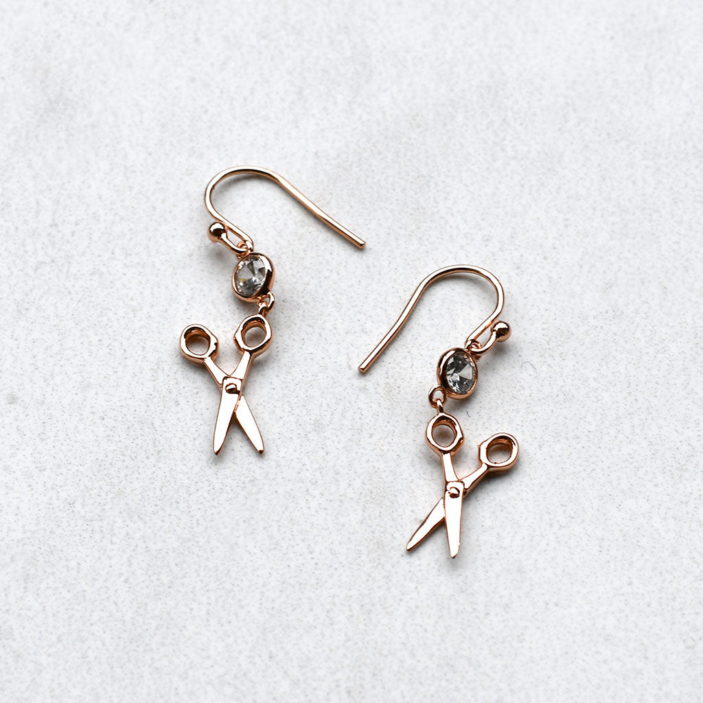 Scissor Drop Earrings Style Maker Fabrics