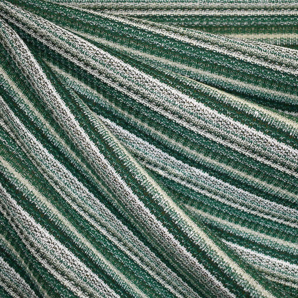 Variegated Stripe Rib Sweater Knit Evergreen SY – Style Maker Fabrics