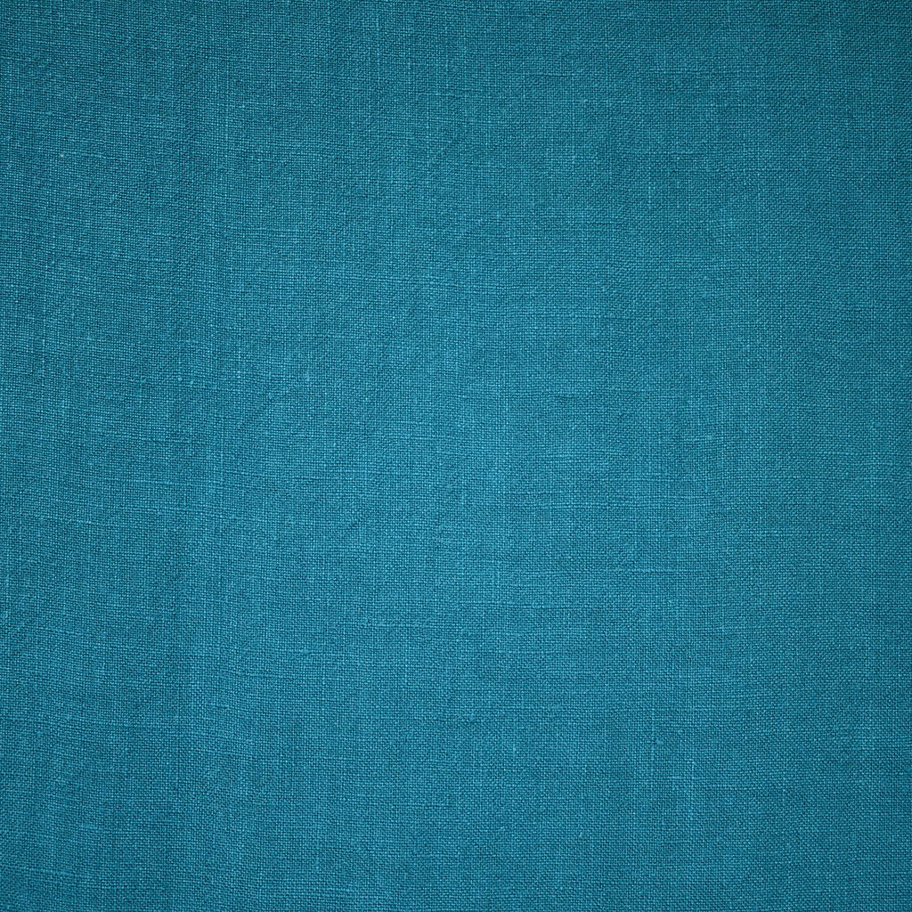 Soft Washed Linen Solid Turquoise – Style Maker Fabrics