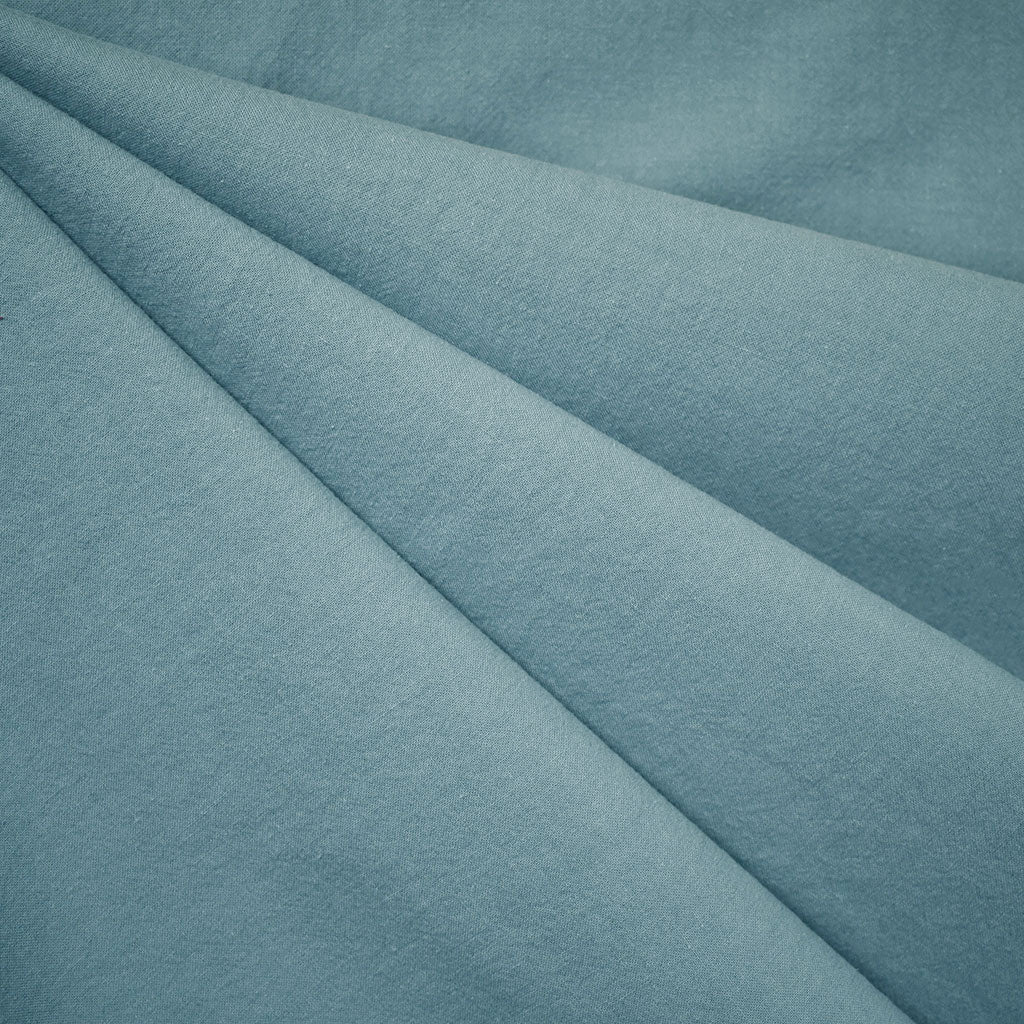 Washed Crinkle Cotton Solid Steel Blue – Style Maker Fabrics