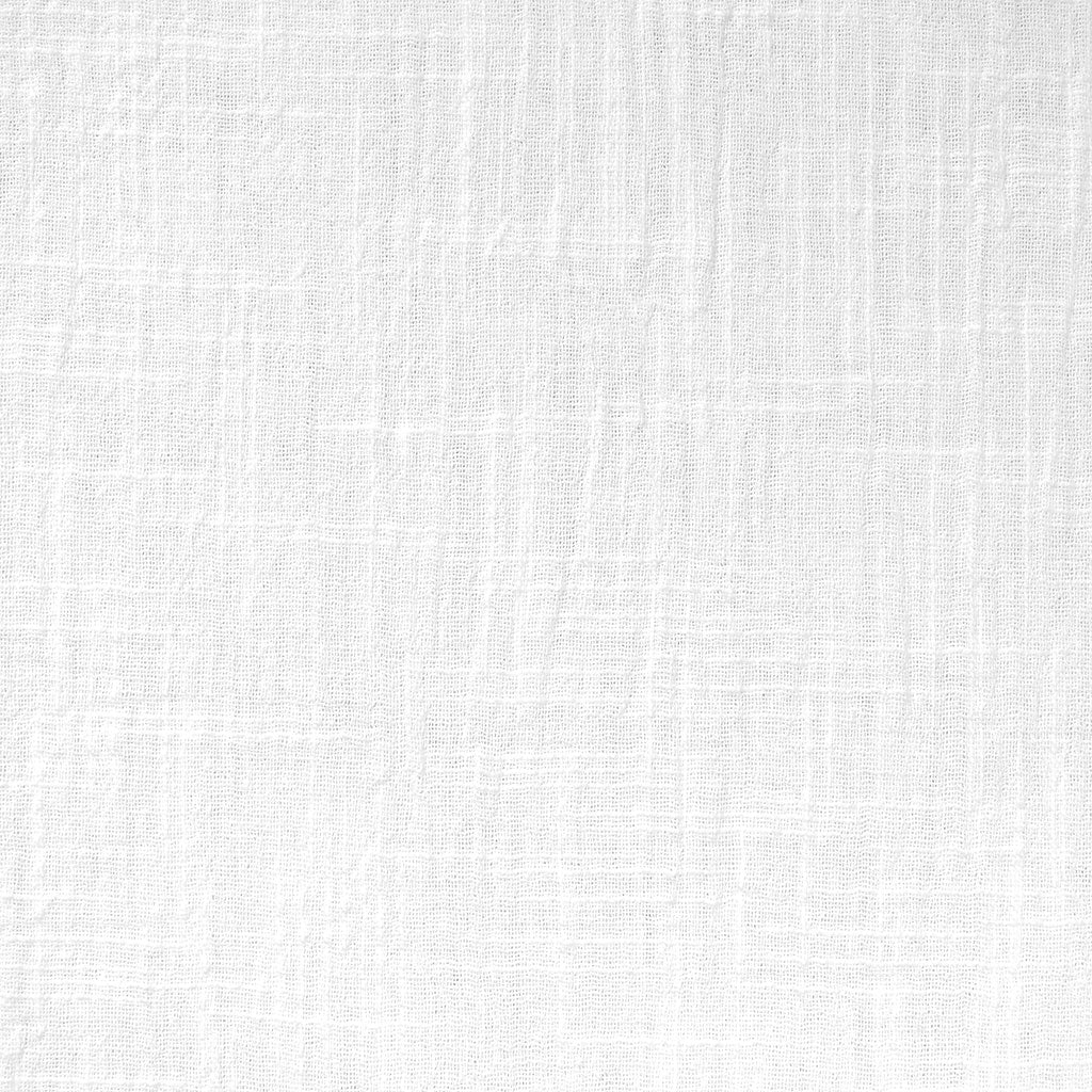 Washed Slubby Cotton Gauze Solid White – Style Maker Fabrics