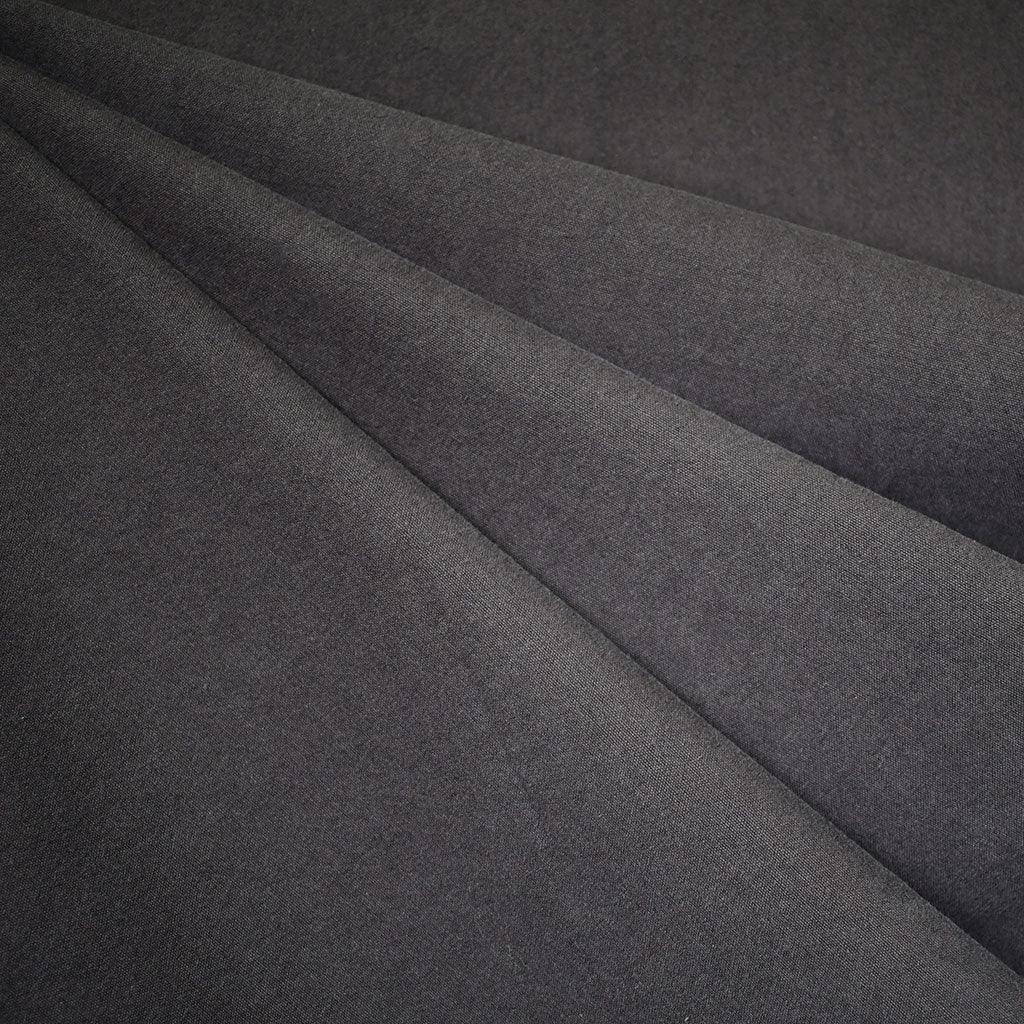 Washed Crinkle Cotton Bottom Weight Charcoal – Style Maker