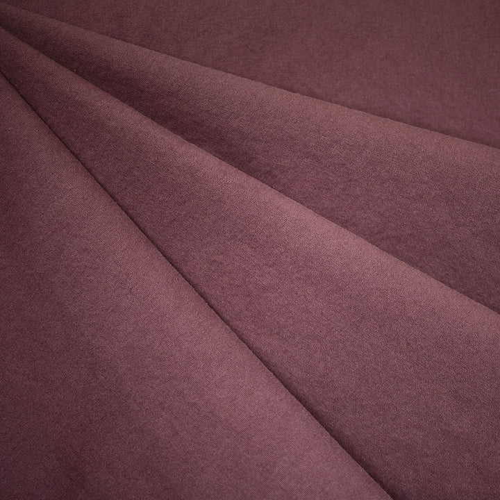 7oz Washed Organic Cotton Canvas - Plum 7oz Washed Organic Cotton Canvas - Plum