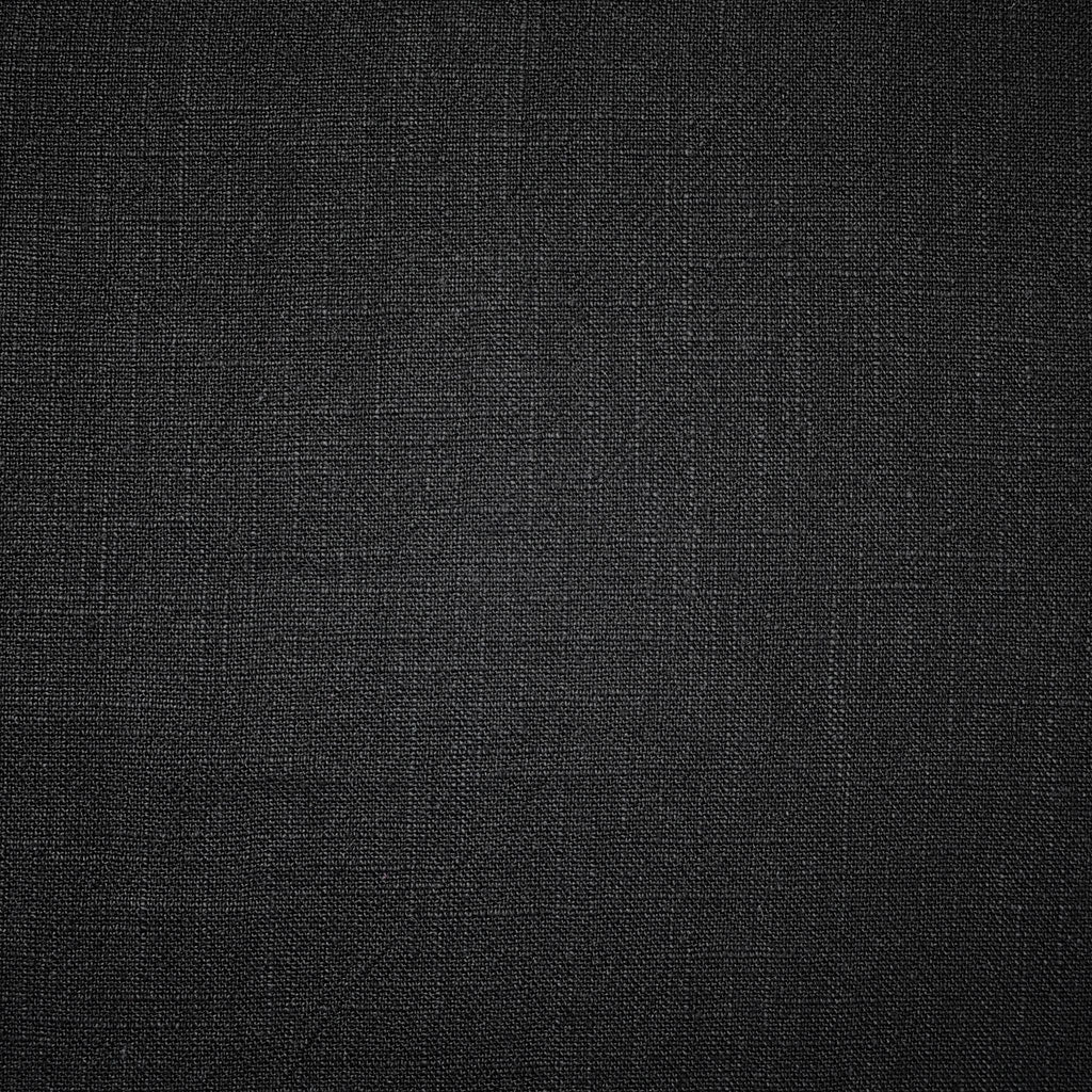 Stonewashed Textured Linen Bottom Weight Black SY Style Maker Fabrics