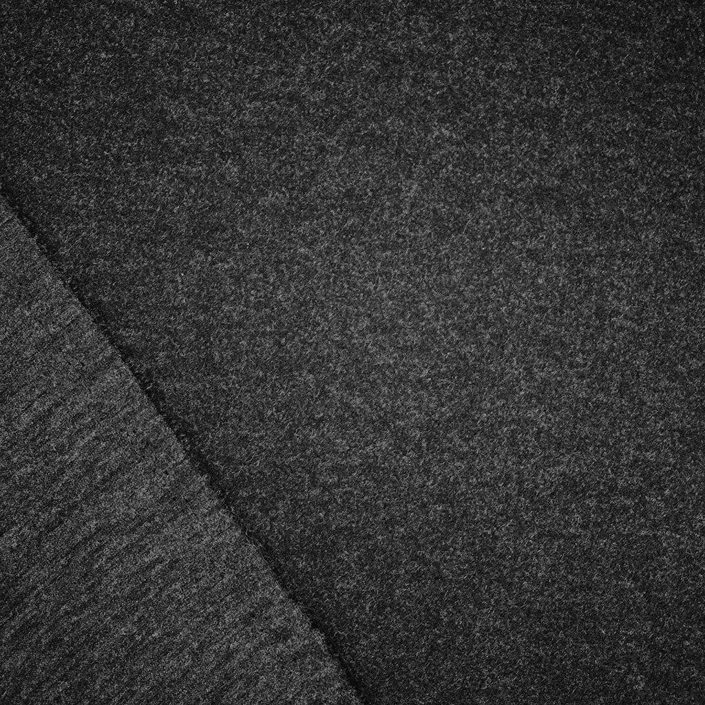 Soft Brushed Double Knit Coating Graphite – Style Maker Fabrics
