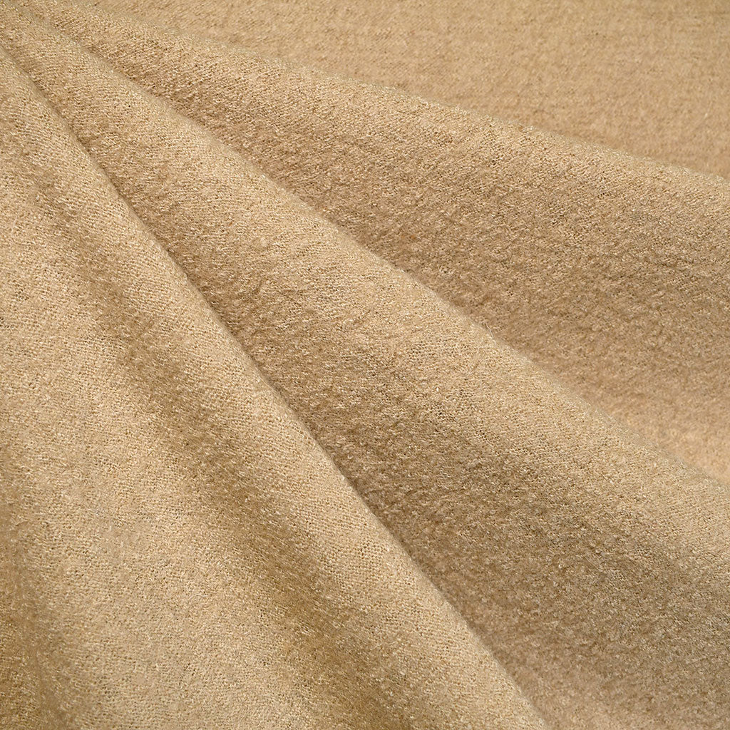 Boiled Wool Blend Coating Latte – Style Maker Fabrics