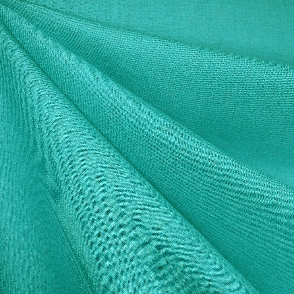 Vibrant Linen Blend Shirting Solid Jade – Style Maker Fabrics