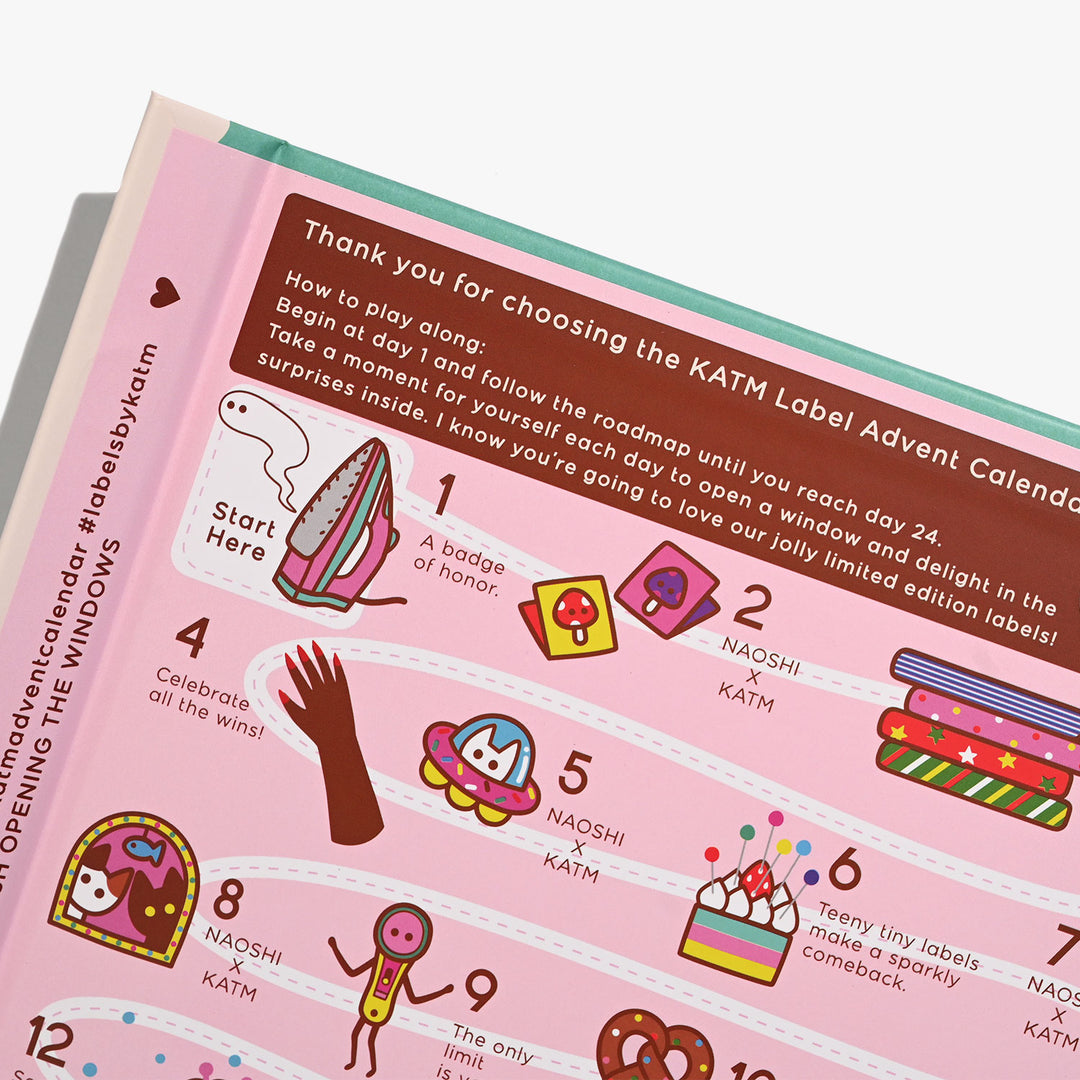 KATM Woven Label Advent Calendar 2025 – Style Maker Fabrics