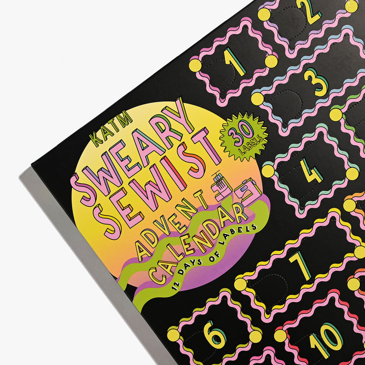 KATM Sweary Sewist Woven Label Advent Calendar 2025 – Style Maker