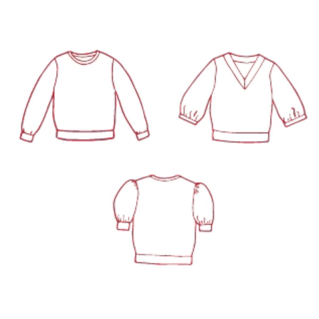 Atelier Jupe Patterns Charlie Sweater – Style Maker Fabrics