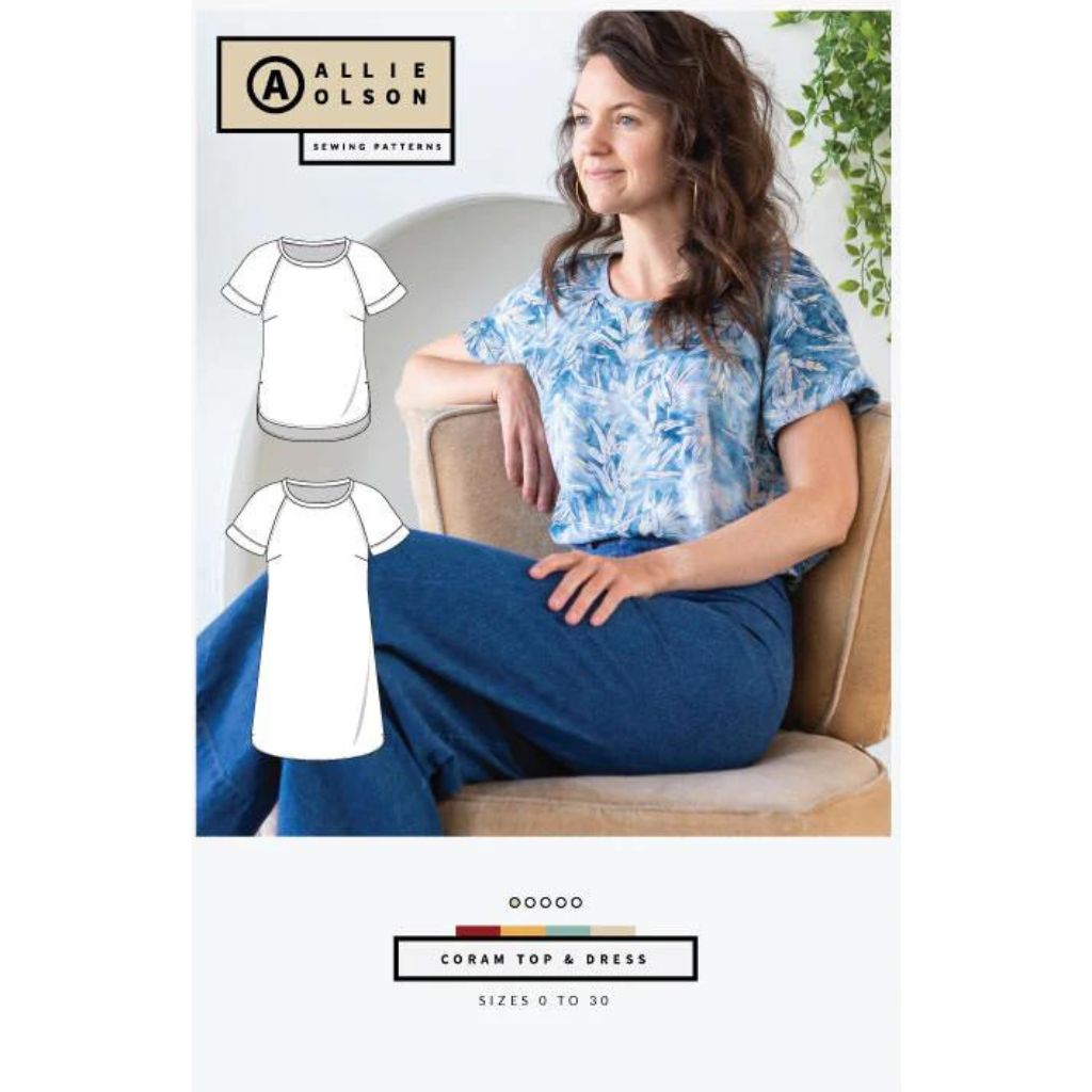 Allie Olson Patterns Coram Top and Dress Style Maker Fabrics