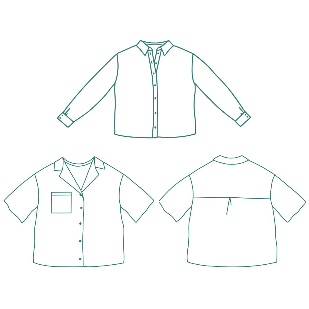 Atelier Jupe Patterns Este Shirt – Style Maker Fabrics