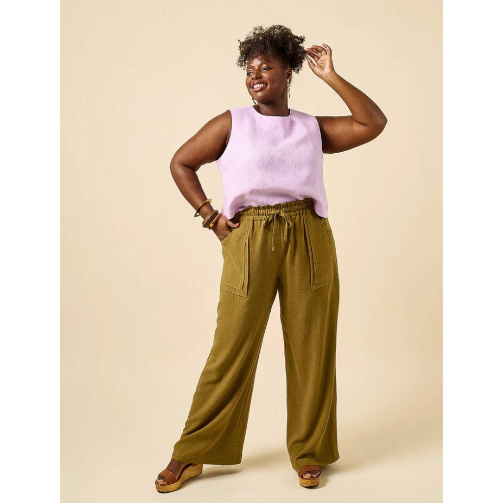 Closet Core Patterns Sepia Pants + Shorts – Style Maker Fabrics
