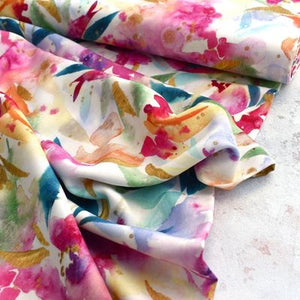 Statement Floral Safran Pants - Style Maker Fabrics