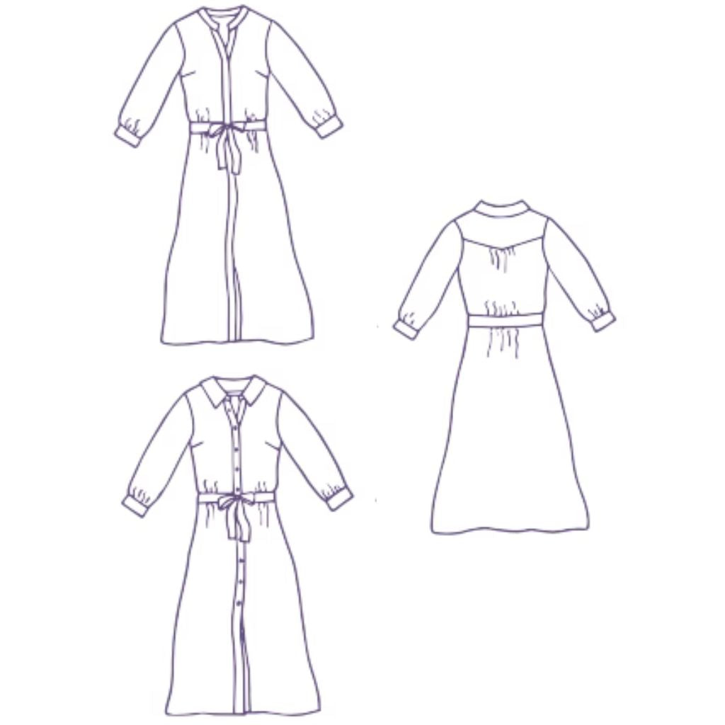 Atelier Jupe Patterns Tilde Shirt Dress – Style Maker Fabrics