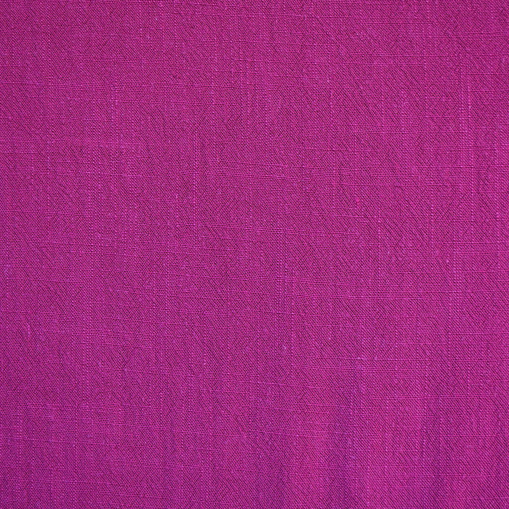 Slub Texture Linen Blend Solid Fuchsia – Style Maker Fabrics