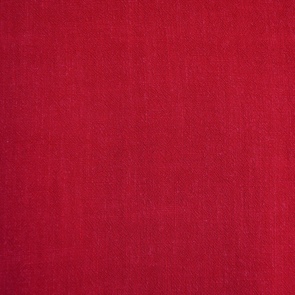 Slub Texture Linen Blend Solid Ruby – Style Maker Fabrics