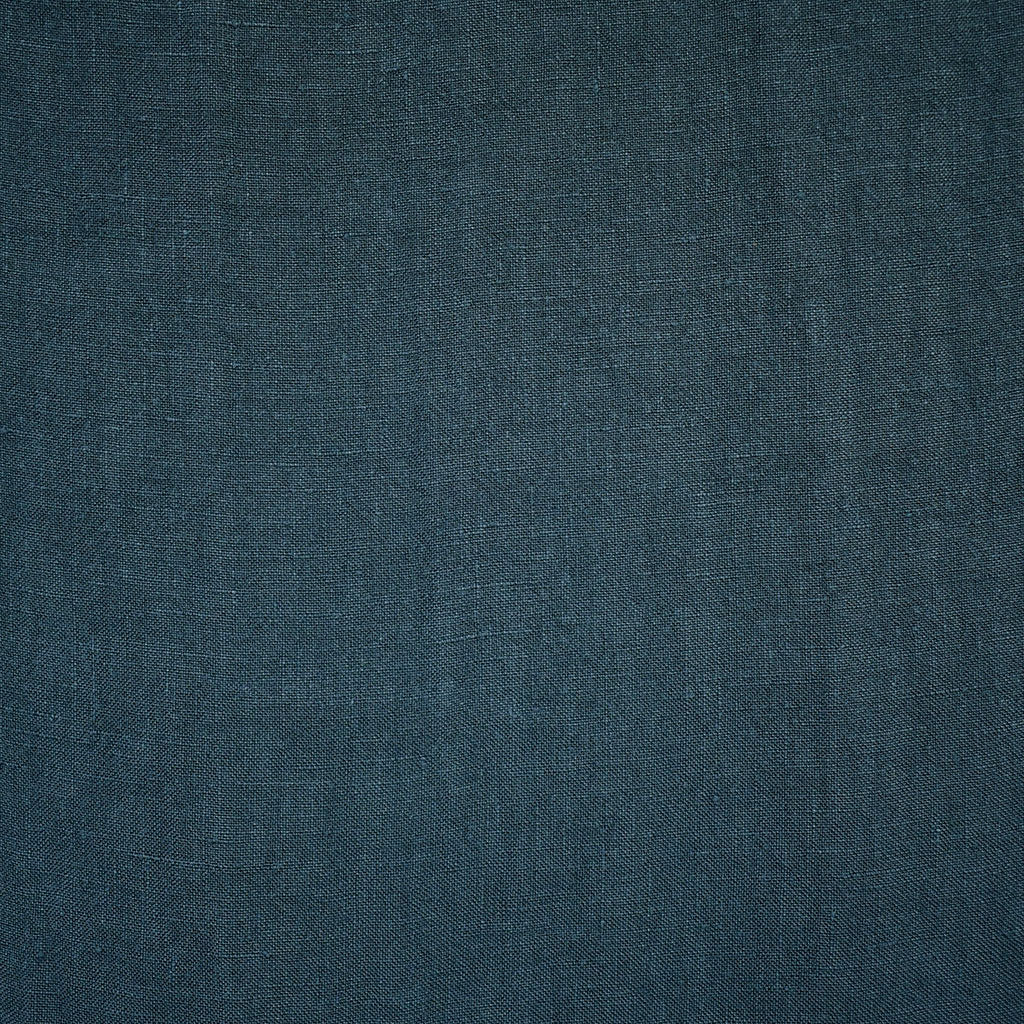 Soft Washed Linen Solid Deep Ocean – Style Maker Fabrics