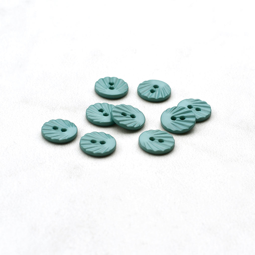Scallop Shell Look Shirt Button – Style Maker Fabrics