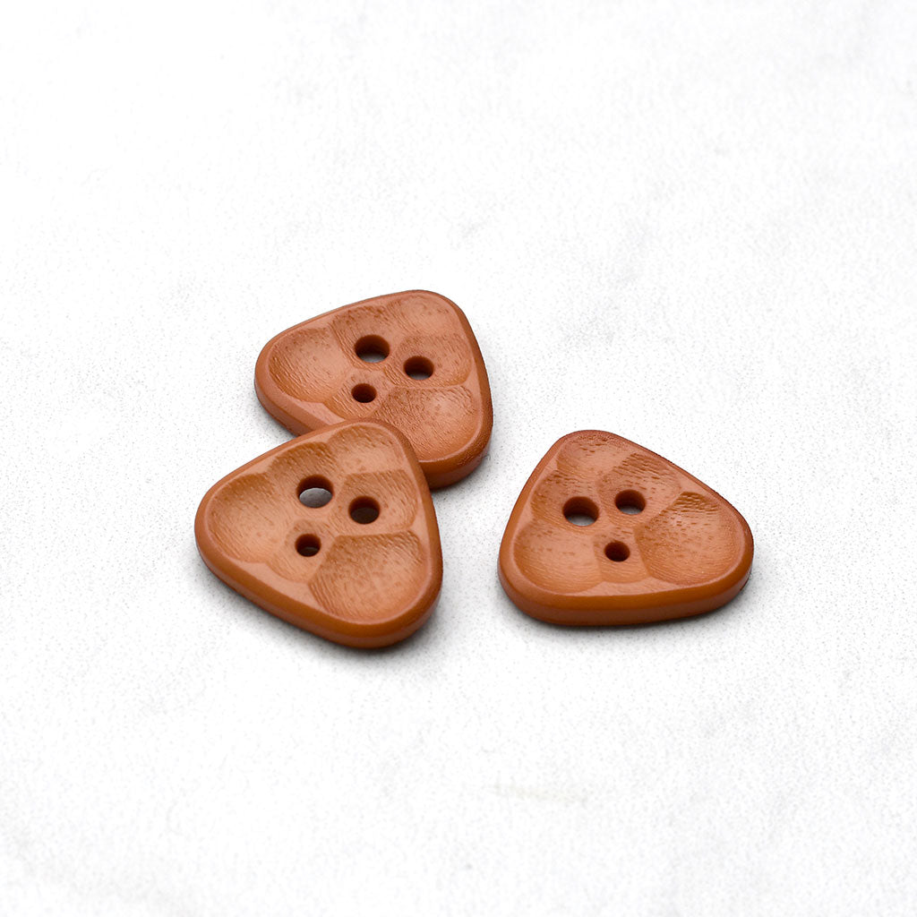 Dimensional Triangle Button – Style Maker Fabrics