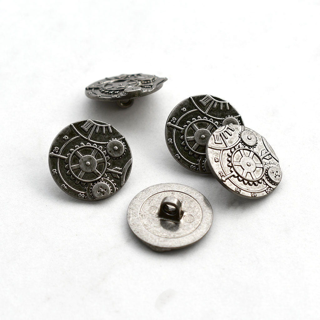 SteamPunk store pirate rivet vintage buttons