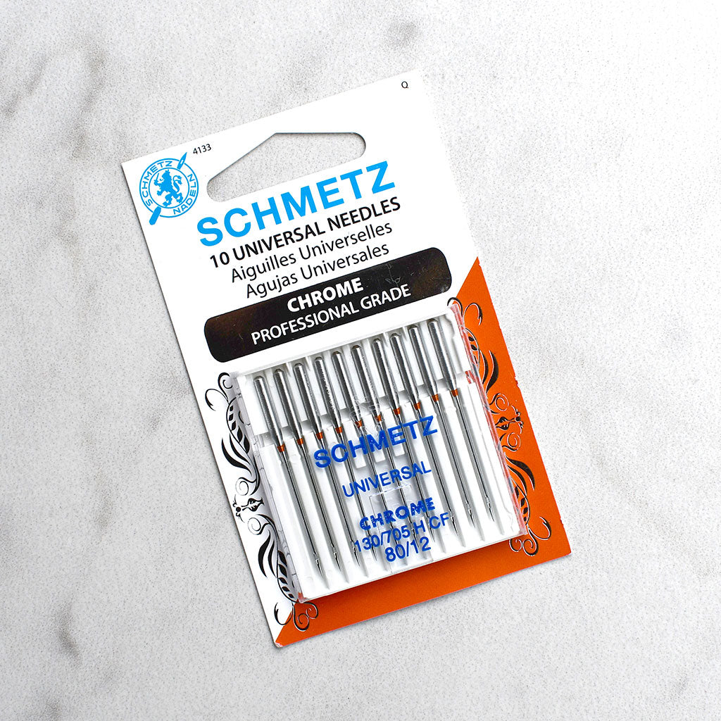 Schmetz Chrome Sewing Machine Needles – Style Maker Fabrics