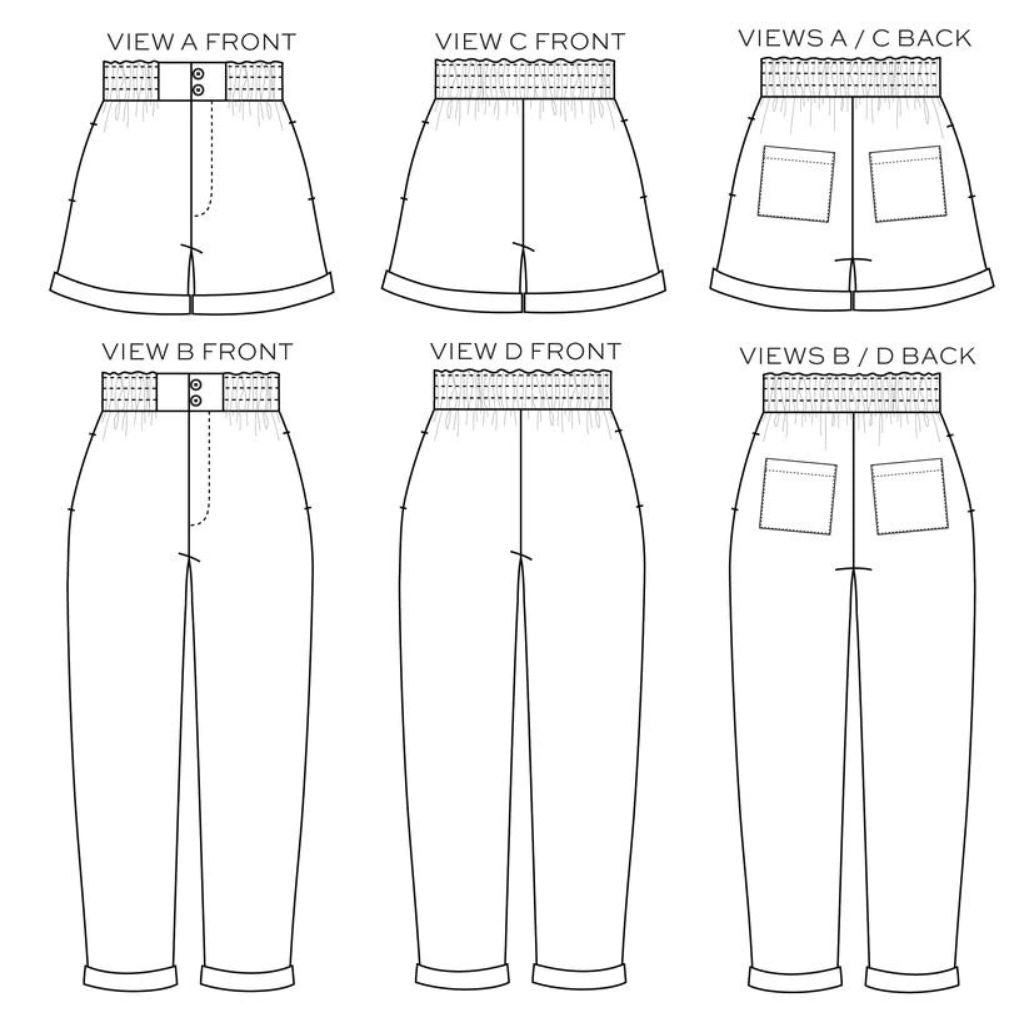 True Bias Patterns Dani Short & Pant – Style Maker Fabrics