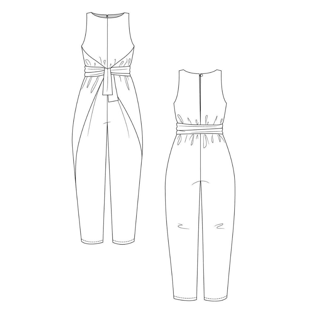 Named Kielo Wrap Dress & Jumpsuit – Style Maker Fabrics