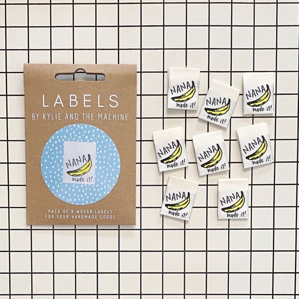 Hacked Woven Clothing Labels by Kylie and the Machine - 10 labels per pack  > Kylie and the Machine Woven Labels > Fabric Mart