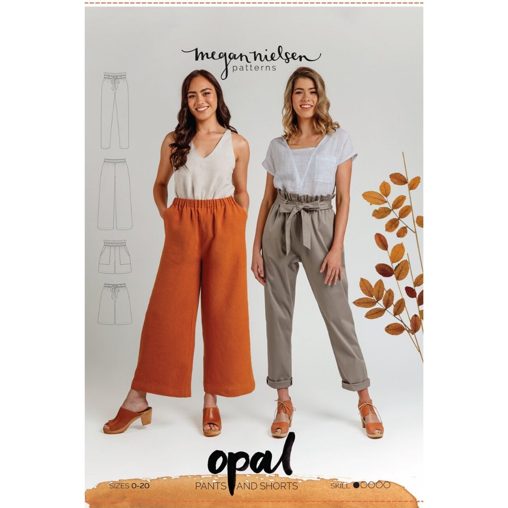 Opal Pants & Shorts - Megan Nielsen Patterns - Sewing Pattern Opal Pants & Shorts - Megan Nielsen Patterns - Sewing Pattern