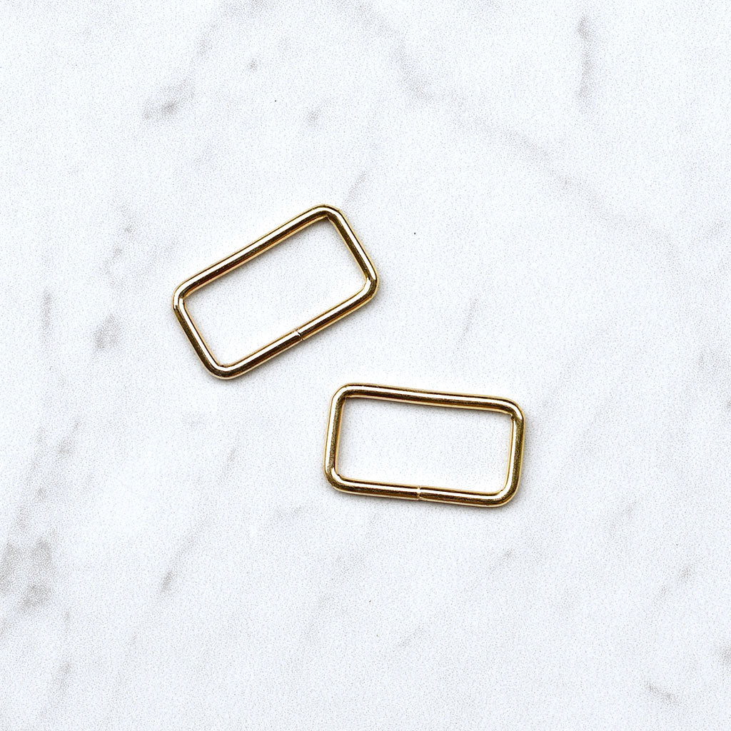 Metal Rectangle Rings - Set of 2 – Style Maker Fabrics