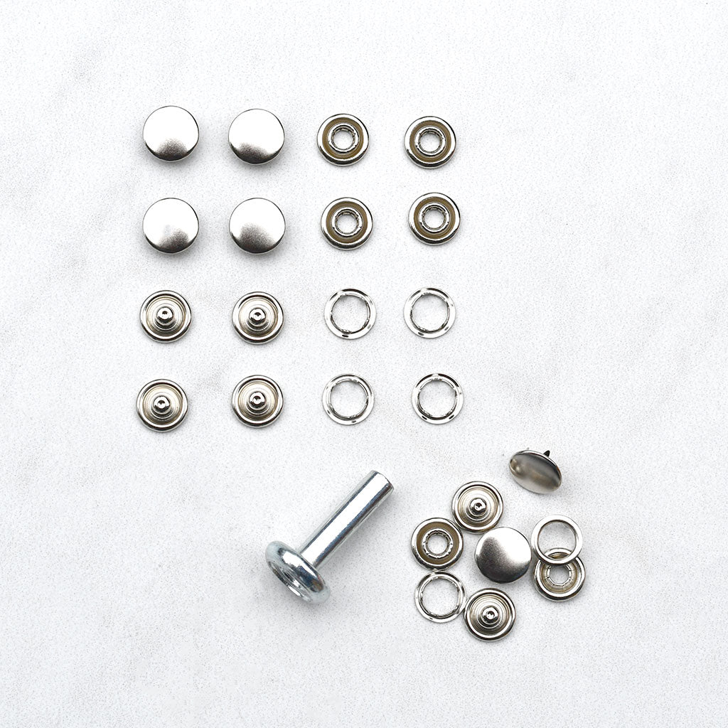 Metal Snap Set - 11.5 mm (1/2 in) – Style Maker Fabrics