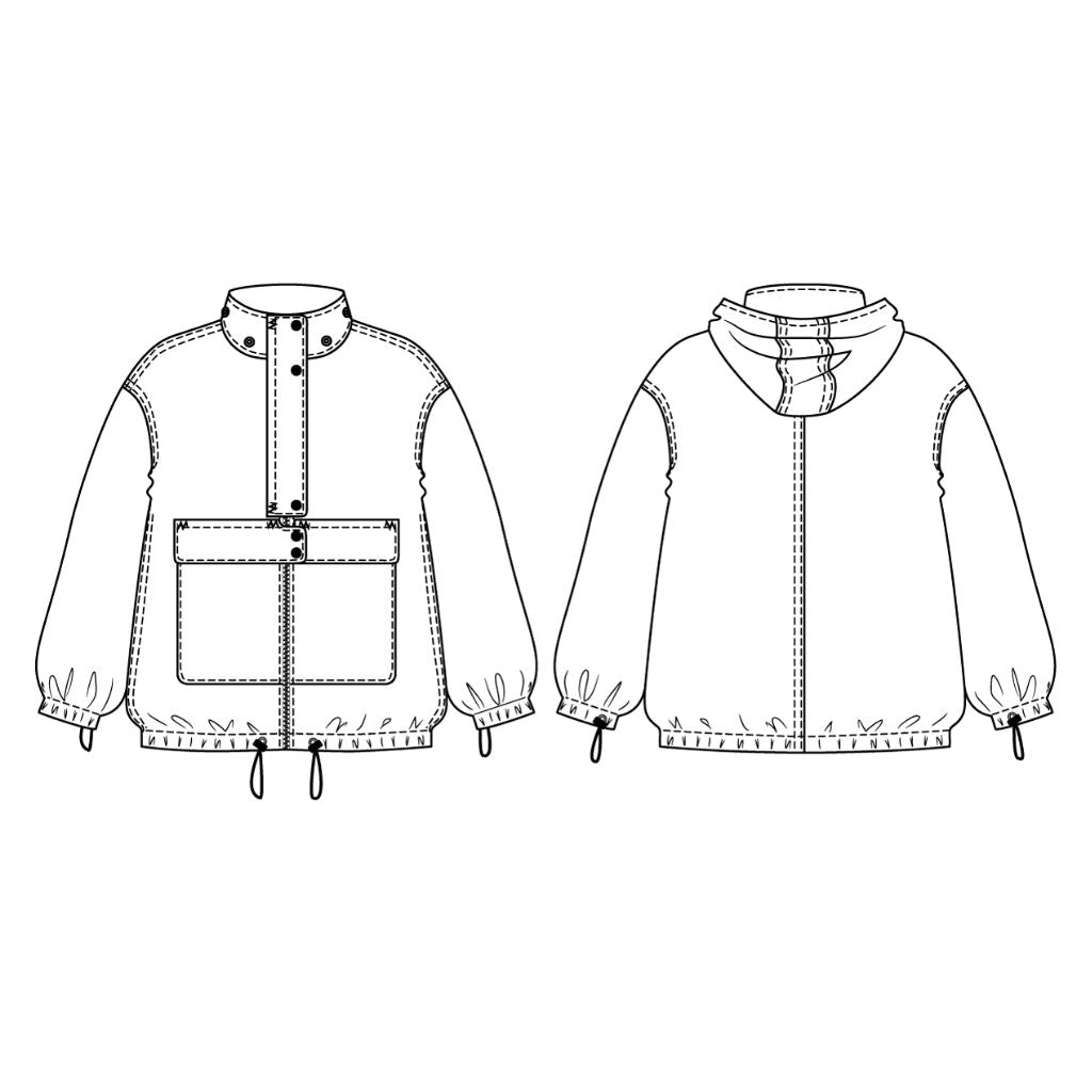 Named Sirkka Hooded Jacket – Style Maker Fabrics