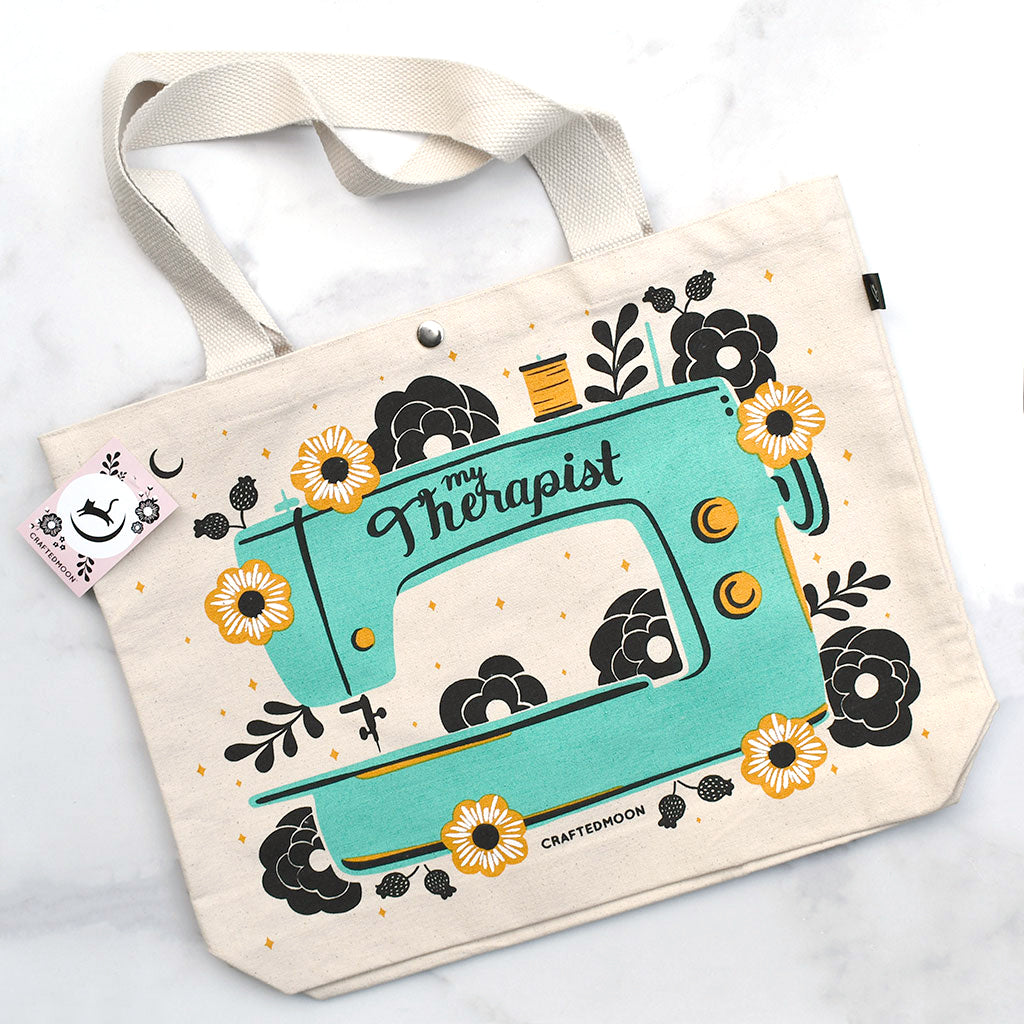 Bag Making Tote Bag Fabric Material Crosscut Sewing Market Tote