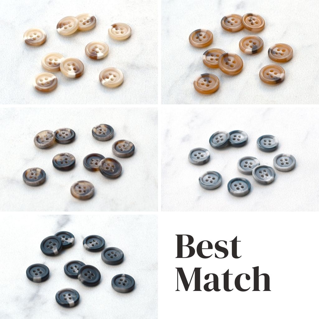 Marble Tortoise Button – Style Maker Fabrics