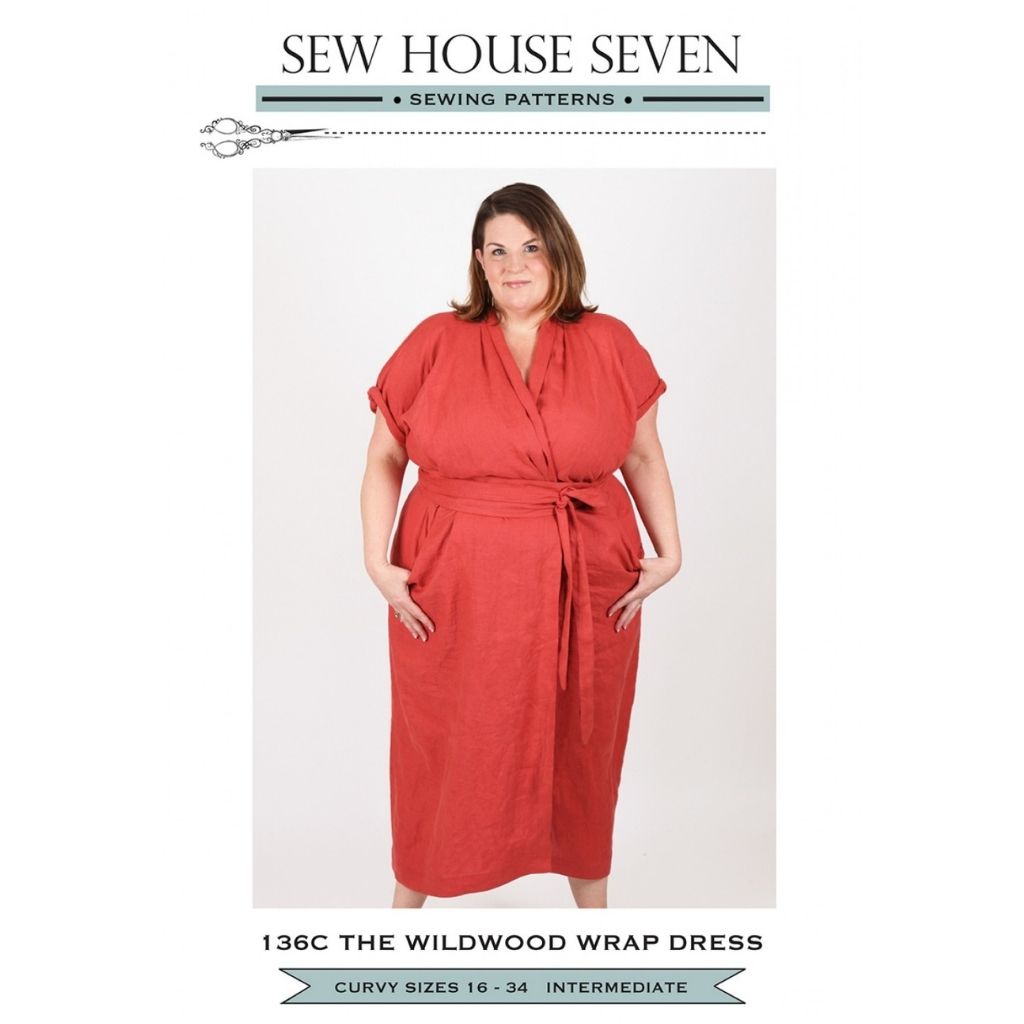 wrap dress sale Sew House Seven Wildwood Wrap Dress – Style Maker Fabrics
